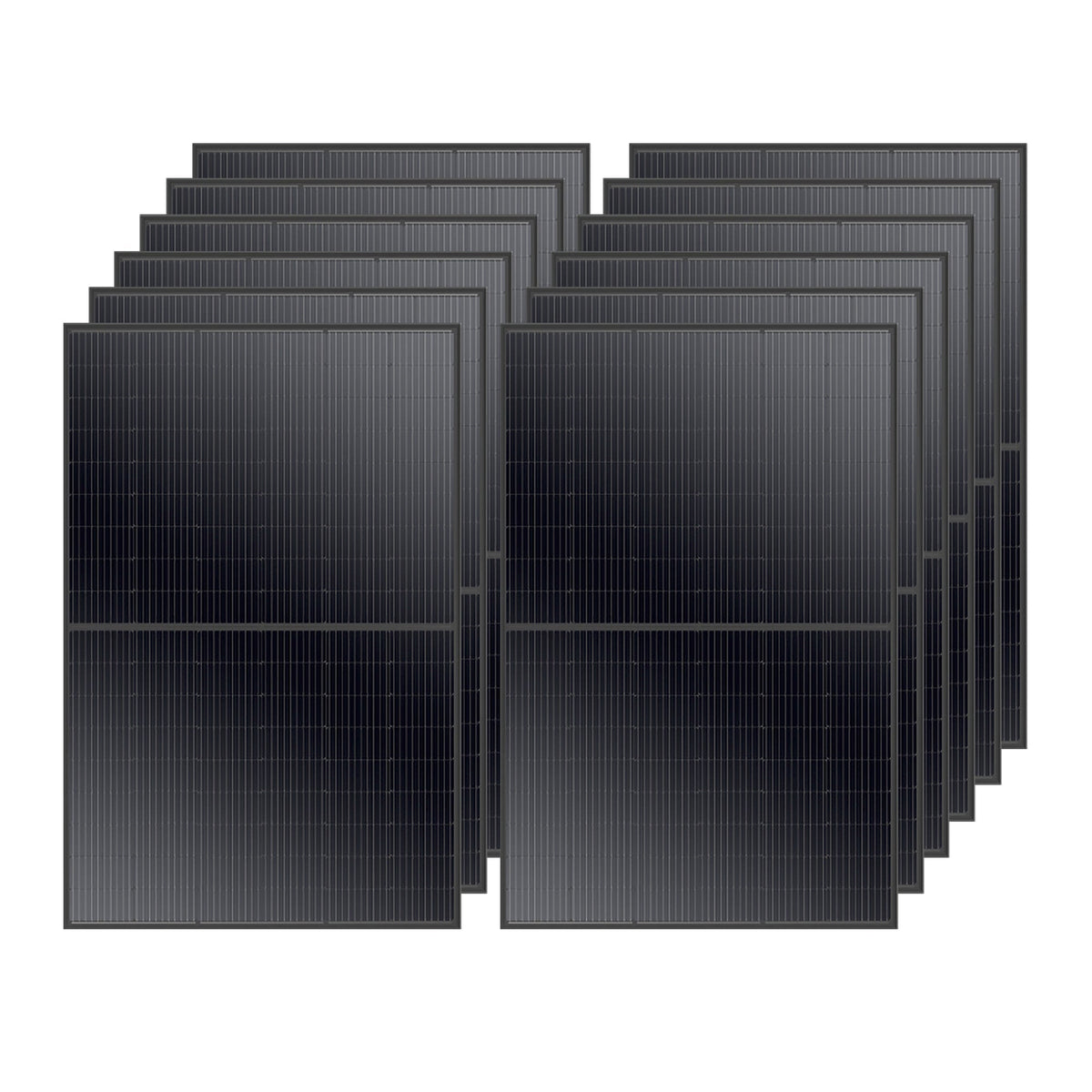 MEGA 410 Watt Monocrystalline Solar Panel | High Efficiency | Black Mono-facial Module | Grid-Tie | Off-Grid - Backyard Provider