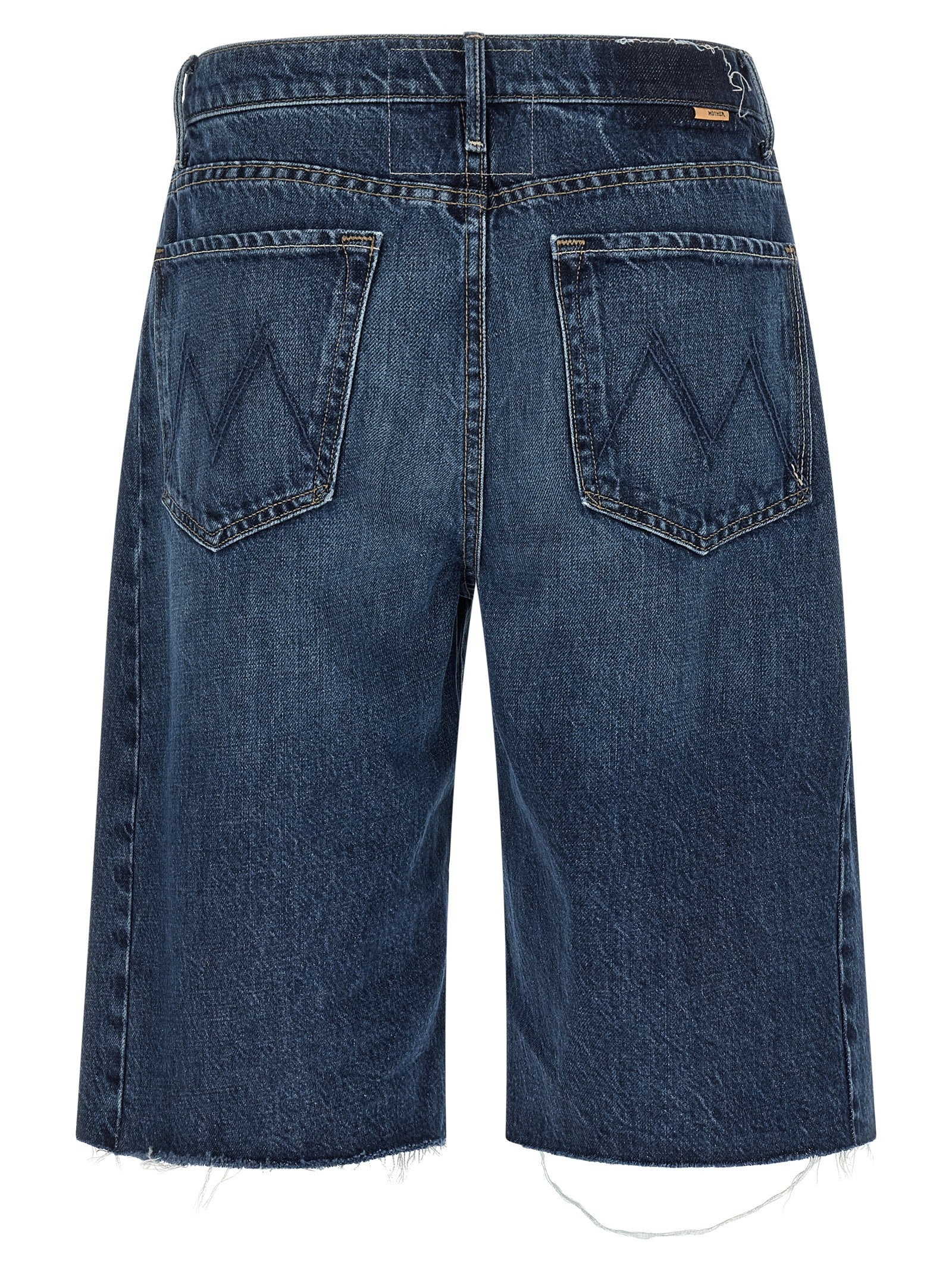 Mother The Half-pipe Bermuda Fray Bermuda Shorts