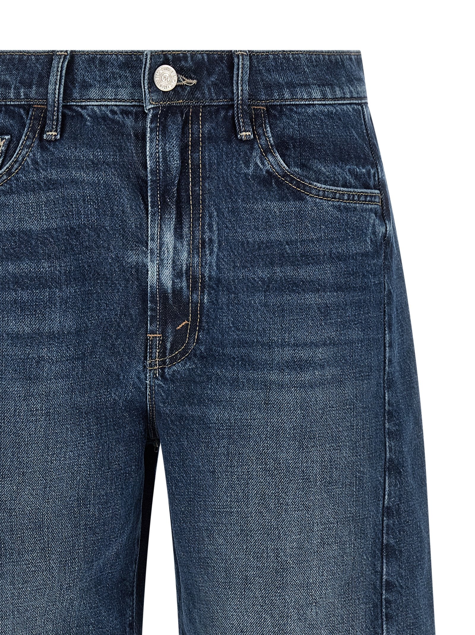 Mother The Half-pipe Bermuda Fray Bermuda Shorts