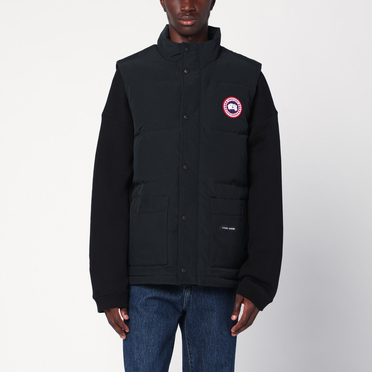 Canada Goose Black sleeveless vest