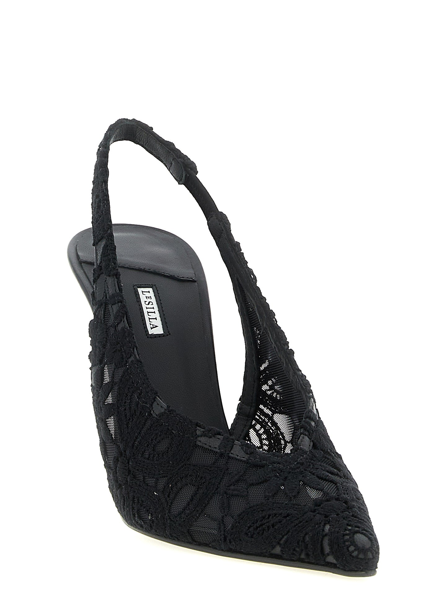 Le Silla Chantilly Slingback Pumps — 10cm Stiletto