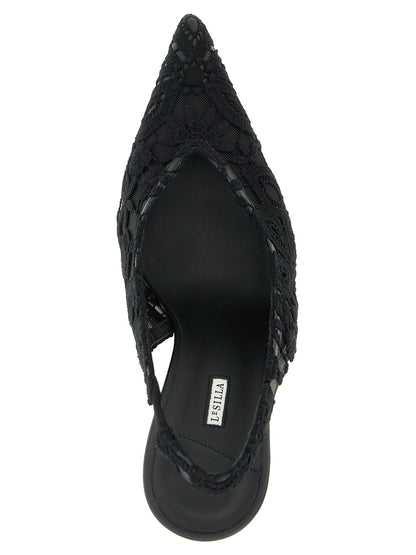 Le Silla Chantilly Slingback Pumps — 10cm Stiletto
