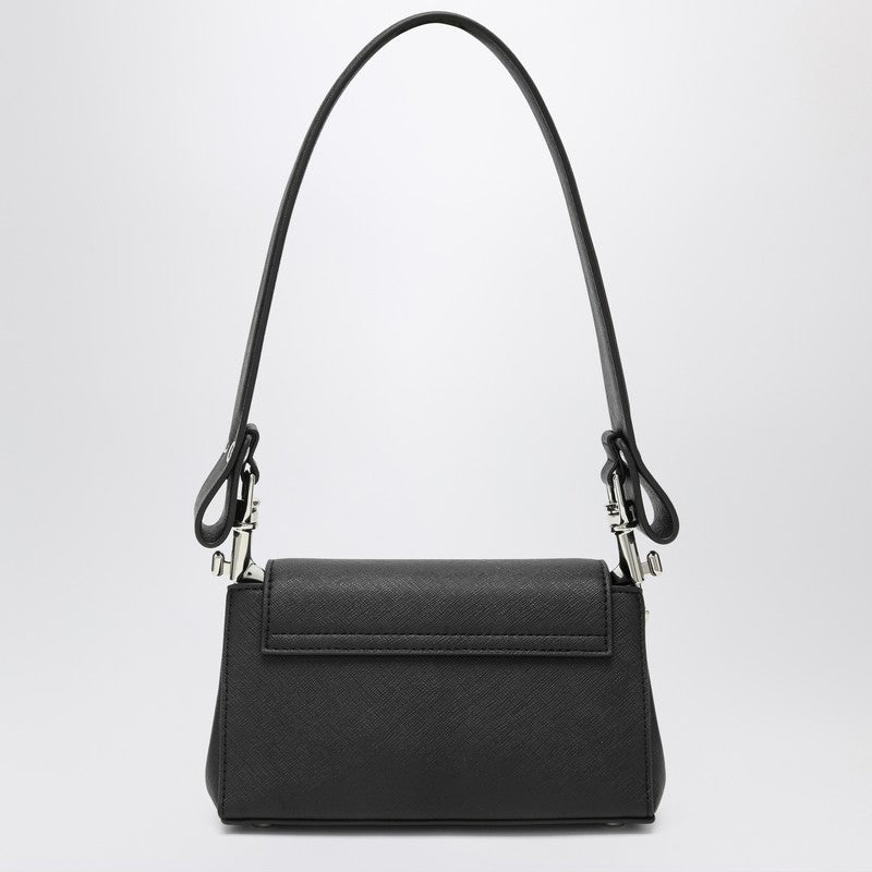 Vivienne Westwood Small black smooth Hazel shoulder bag