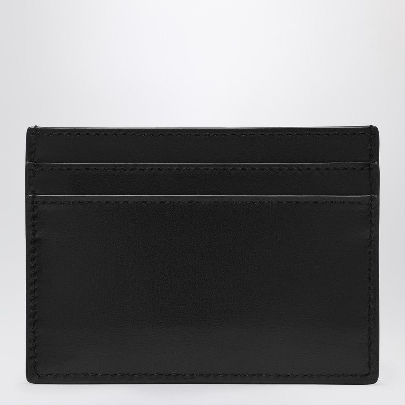 Saint Laurent Monogram black credit card holder in calf leather