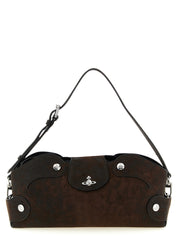 Vivienne Westwood Wilma Clutch — Brown Leather Clutch