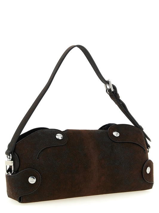 Vivienne Westwood Wilma Clutch — Brown Leather Clutch