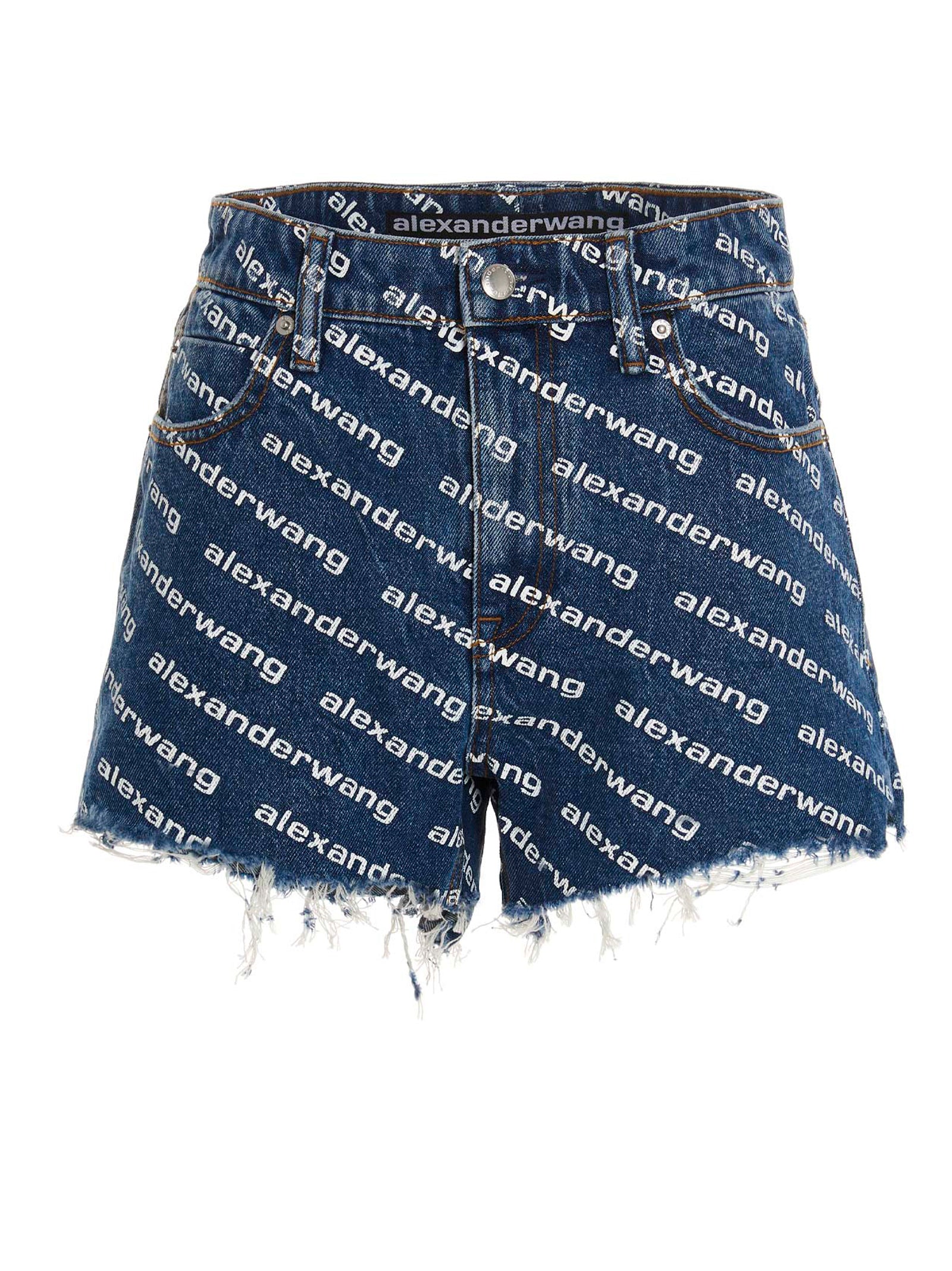 Denim X Alexander Wang Bite Shorts