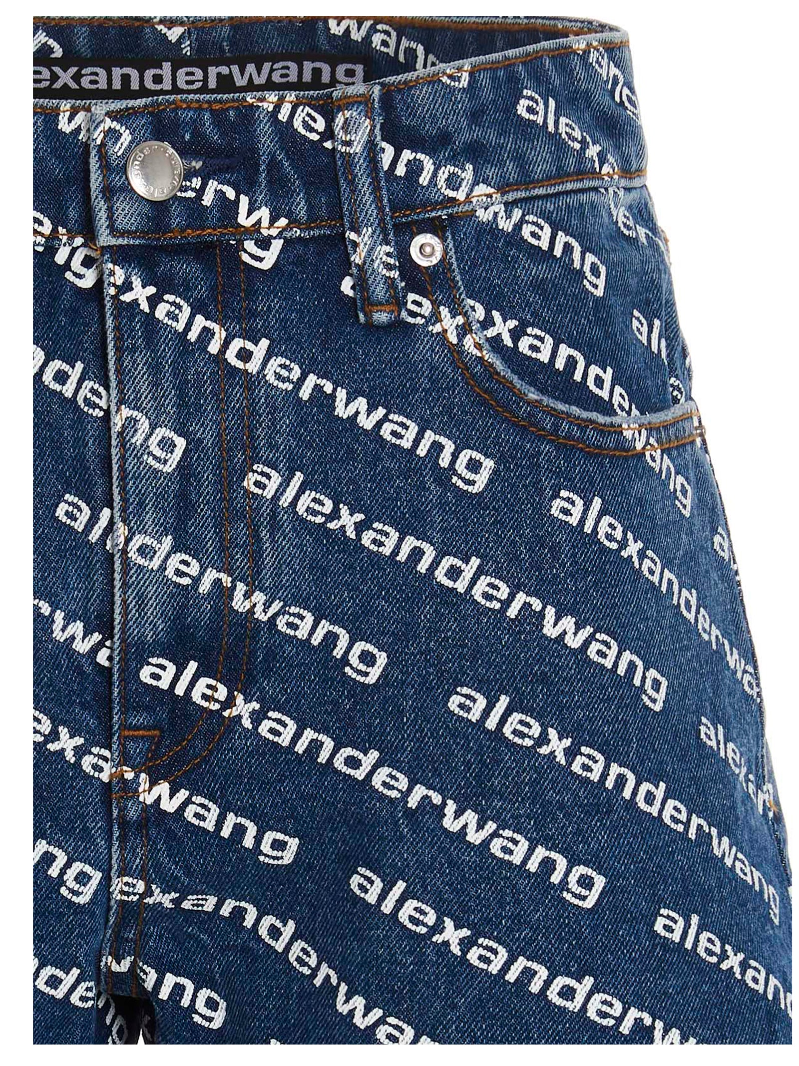 Denim X Alexander Wang Bite Shorts