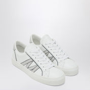 Moncler White Leather Monaco2 Sneakers — Women’s Luxury Comfort