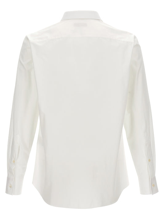 Valentino Garavani Shirt With Flower Patch — Men's Shirts