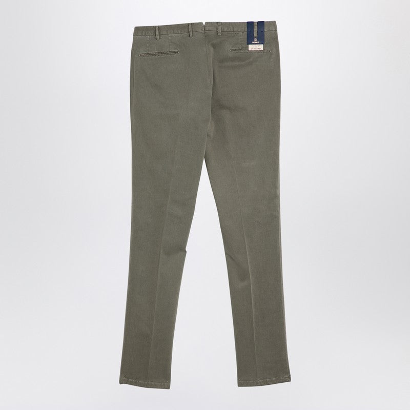 Santaniello Sage green cotton trousers