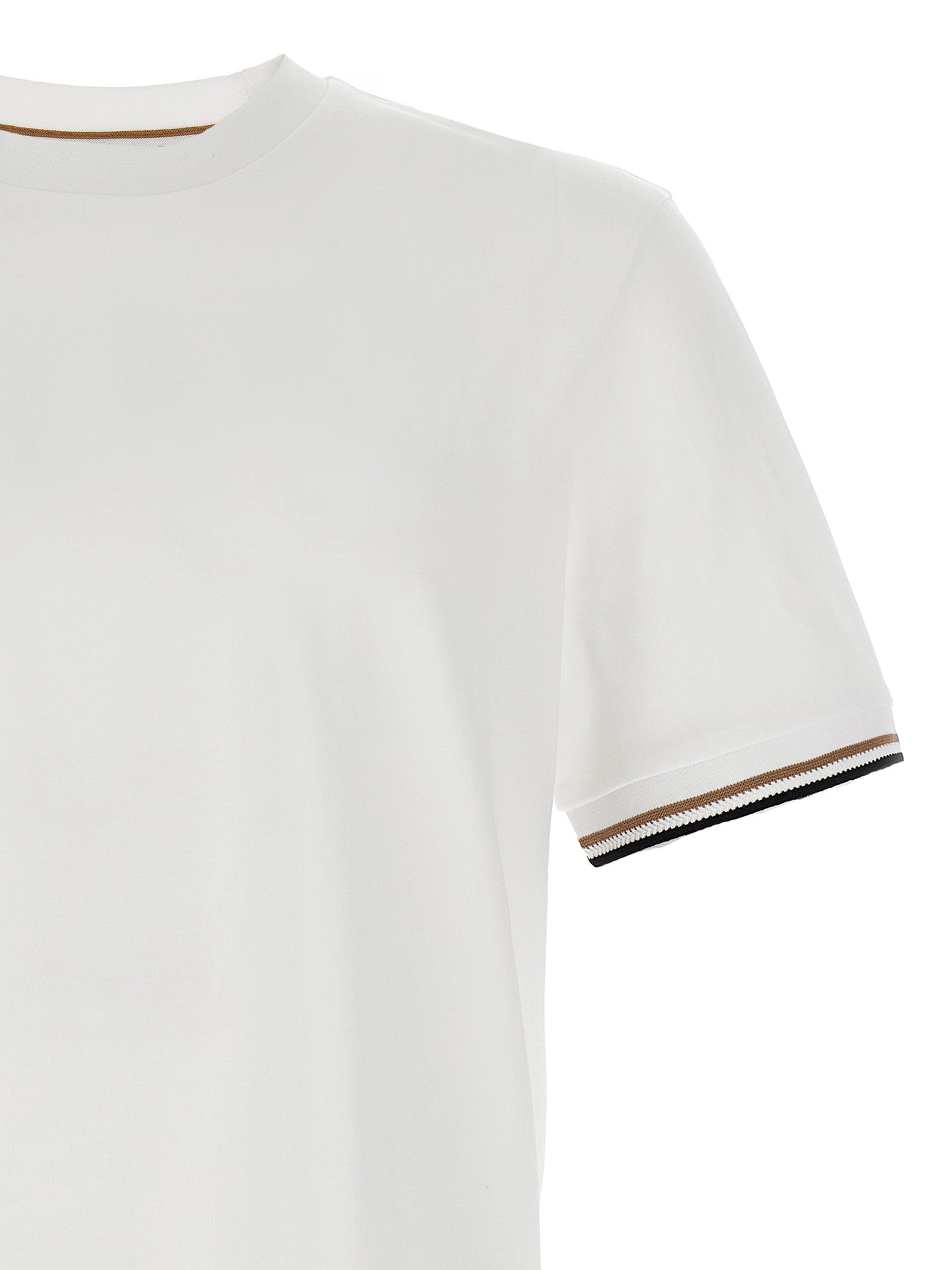 Hugo Boss Thompson 04 T‑shirt — Men's Topwear, White