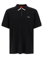Hugo Boss Dalomino Polo Shirt — Men's Black Shirt