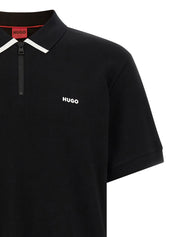 Hugo Boss Dalomino Polo Shirt — Men's Black Shirt