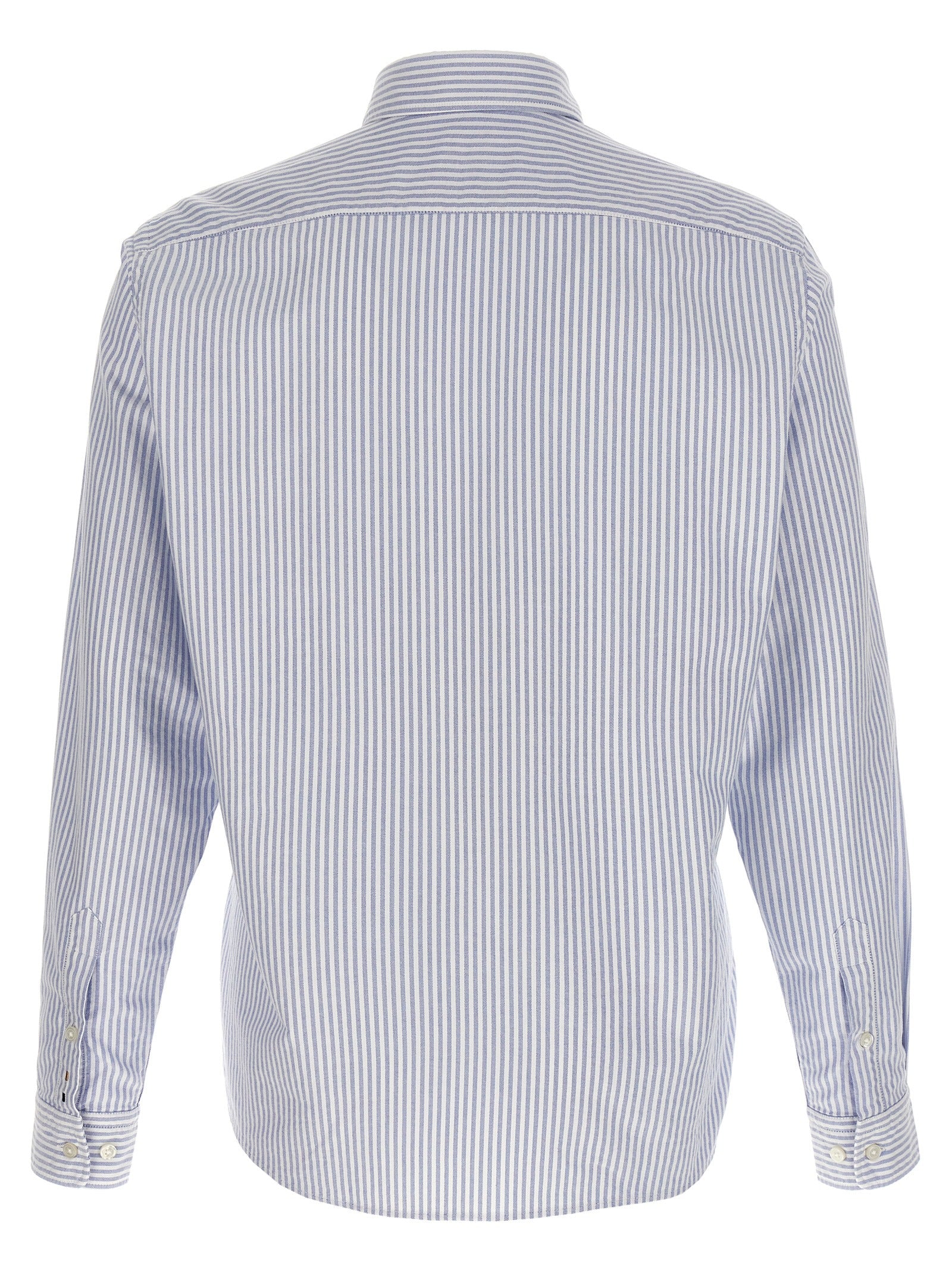 Hugo Boss Liam Shirt — Striped Cotton Shirt for Men