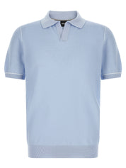 Hugo Boss H-narciso Polo Shirt — Light Blue Men's Shirt