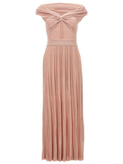 Antonino Valenti Ginevra Dress — Off‑Shoulder Pink Dress