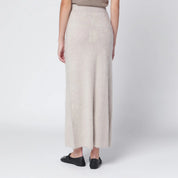 ALMADA LABEL Umi Skirt in Taupe Cashmere — Skirts