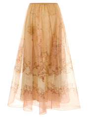 Zimmermann Hypnotic Organza Maxi Skirt