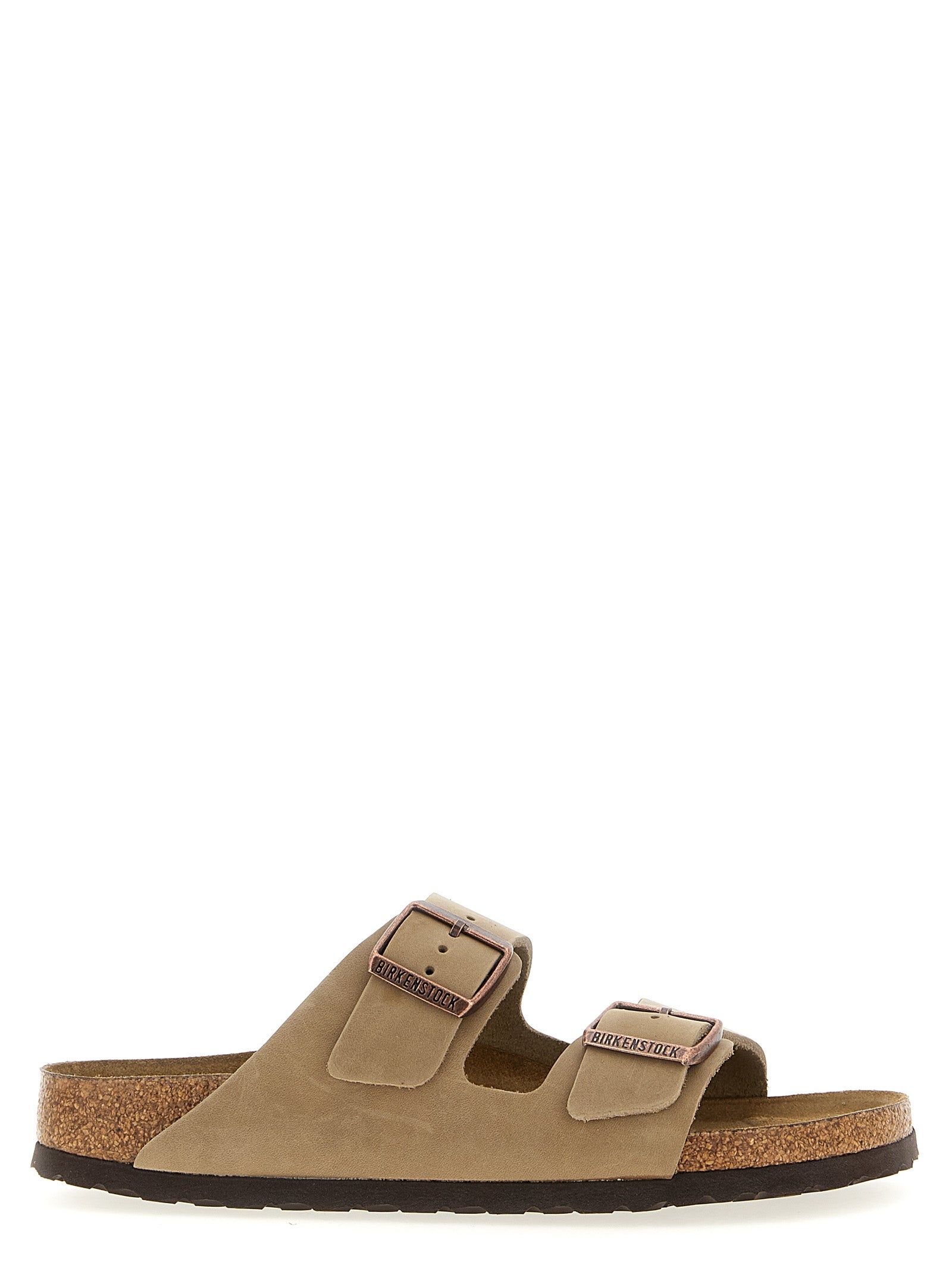 Birkenstock Arizona Bs Sandals for Men — Brown, Narrow Fit