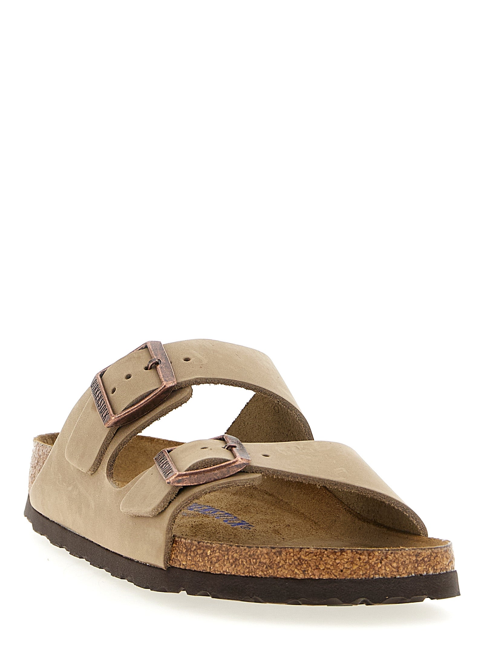 Birkenstock Arizona Bs Sandals for Men — Brown, Narrow Fit