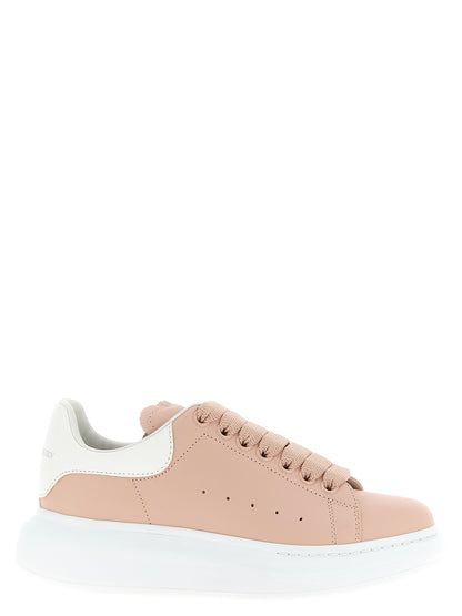 Alexander McQueen Larry Sneakers — Pink Leather Women