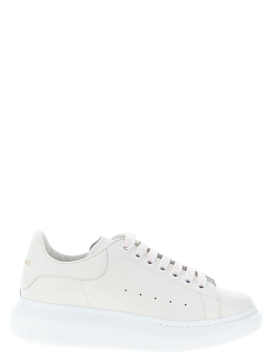 Alexander McQueen Larry Sneakers — White Leather