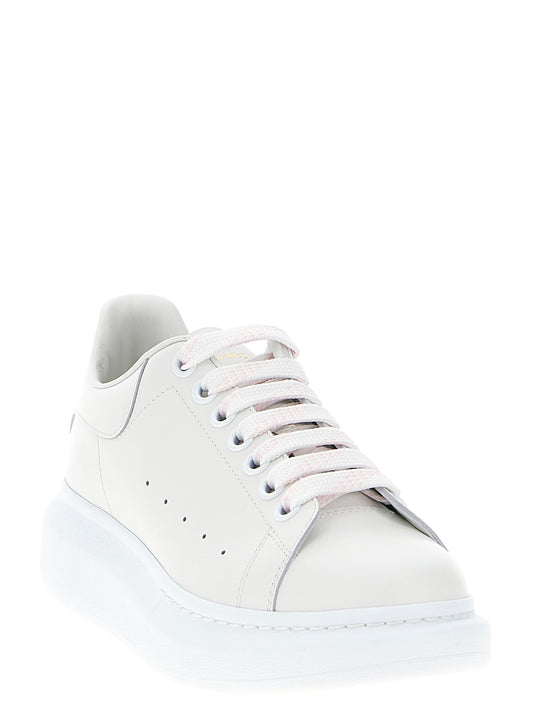 Alexander McQueen Larry Sneakers — White Leather