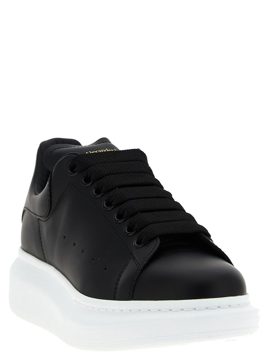Alexander McQueen Larry Sneakers for Women — White/Black