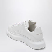 Alexander McQueen White Oversized sneakers in calf leather