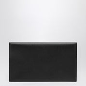 Bolso de mano Saint Laurent Uptown Cassandre negro en cuero granulado granulado