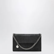 Stella McCartney Falabella crossbody wallet bag in black