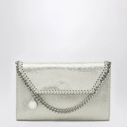 Stella McCartney Falabella wallet-on-chain in light lime green