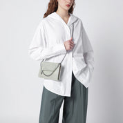Stella McCartney Falabella wallet-on-chain in light lime green