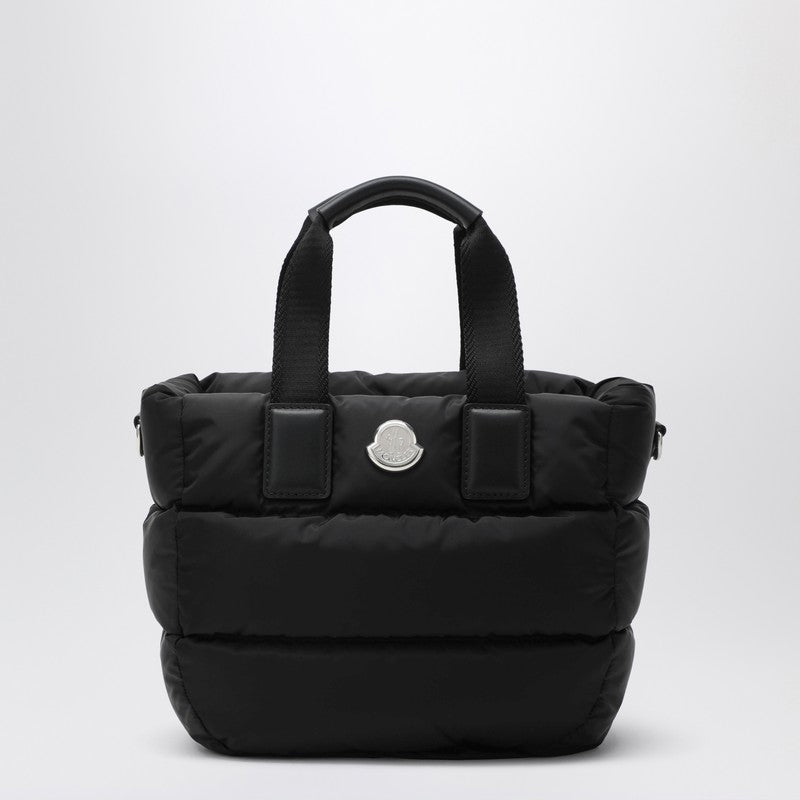 Moncler Caradoc small tote bag in black nylon