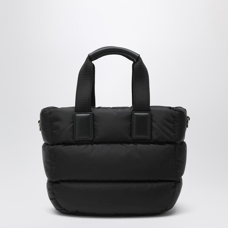 Moncler Caradoc small tote bag in black nylon