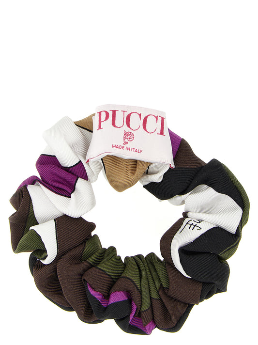 Emilio Pucci Iride Hair Elastic — Silk Hair Band