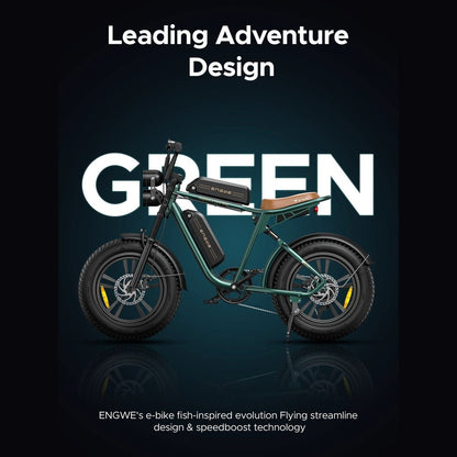 ENGWE M20 48V 13Ah/26Ah 750W All-Terrain Electric Bike - Backyard Provider