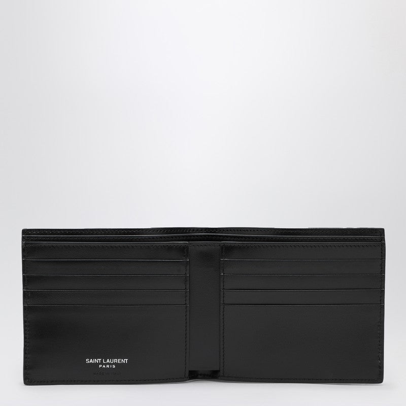 Saint Laurent Black leather bi-fold wallet