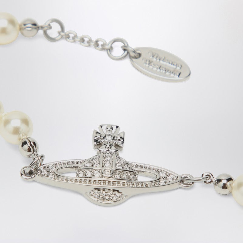 Bracelet Vivienne Westwood Mini Bas Relief Platine