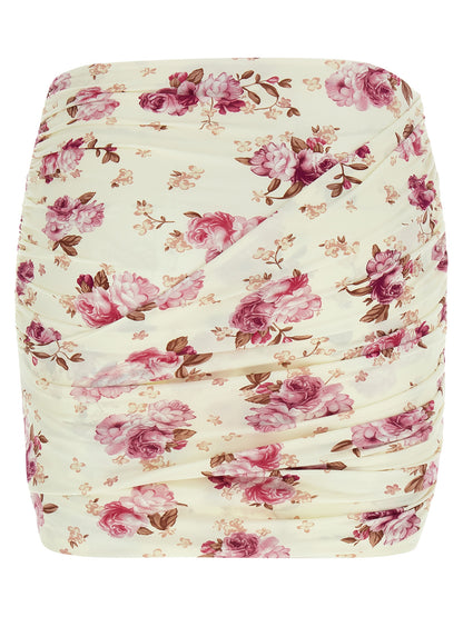 Magda Butrym Floral Print Re26 Skirt — Mini Skirts