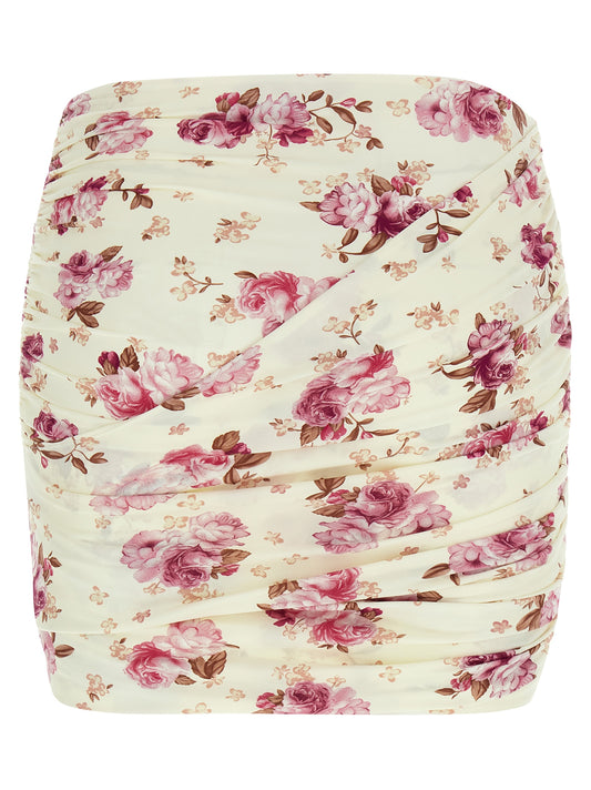 Magda Butrym Floral Print Re26 Skirt — Mini Skirts