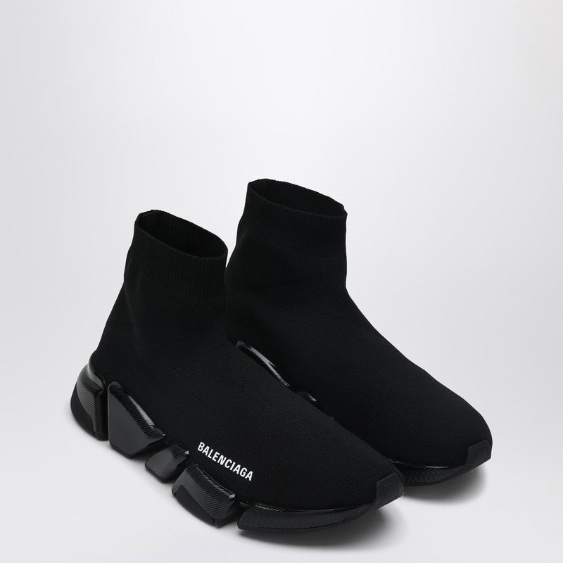 Balenciaga Speed 2.0 mesh sneaker in black knit