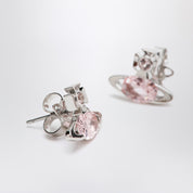 Vivienne Westwood Allie platinum earrings