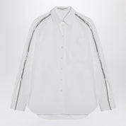 Stella McCartney White Falabella shirt with chains