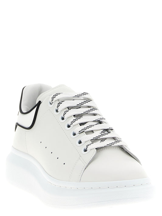 Alexander McQueen Larry Sneakers for Men — White/Black
