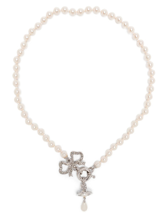 Vivienne Westwood Rigoberta Necklace — Jewellery (White)
