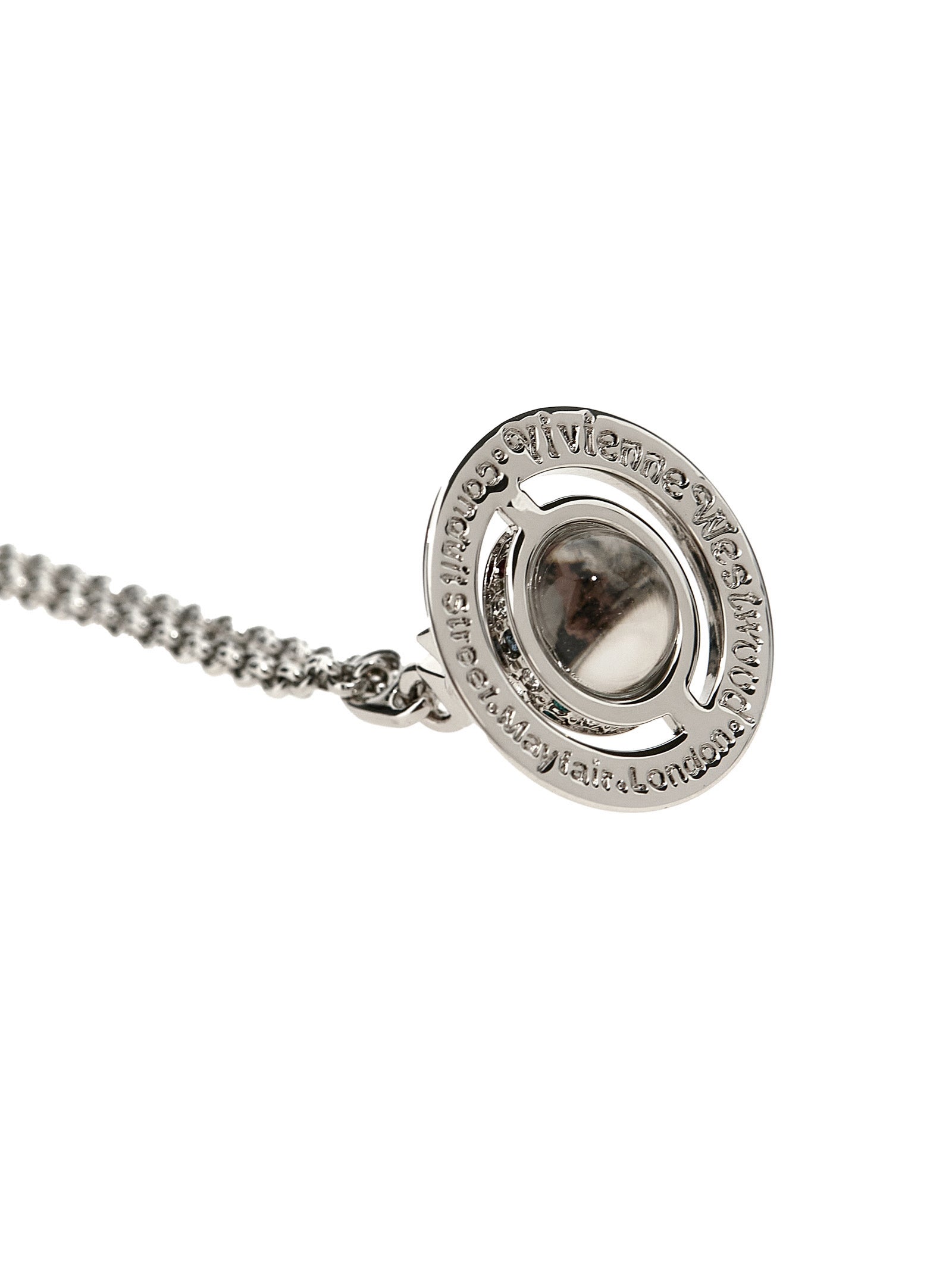 Vivienne Westwood Tiny Orb Pendant Necklace — Silver