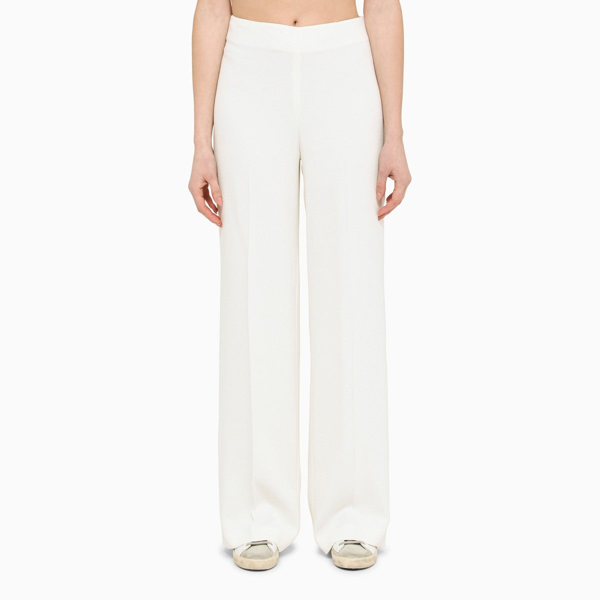 Pantalon large crème Stella McCartney