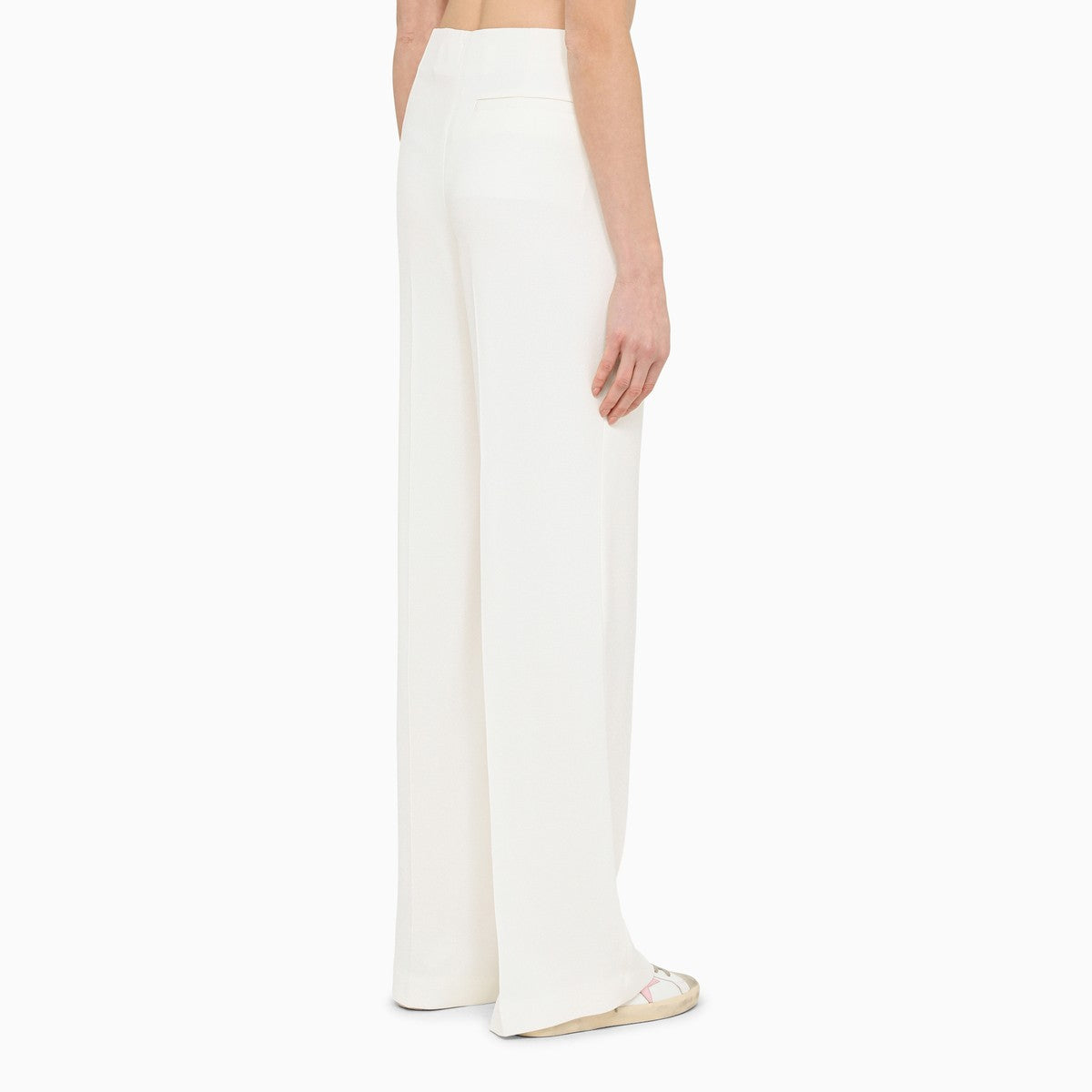 Pantalon large crème Stella McCartney